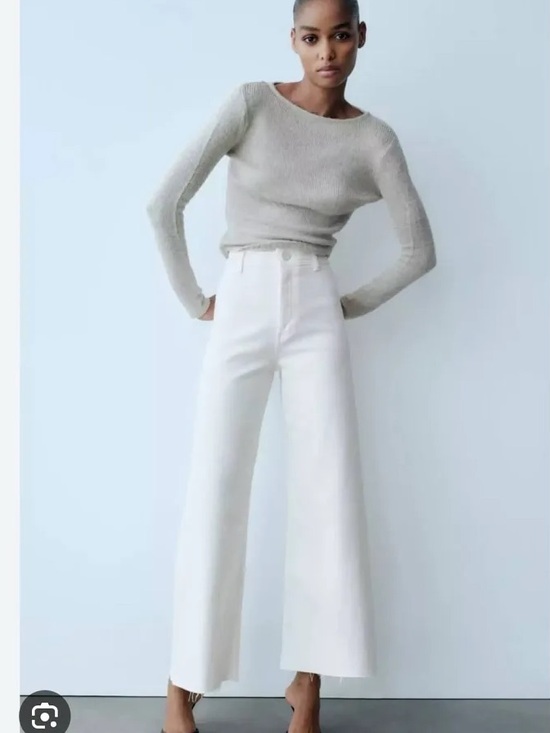 Zara Denim - Zara Marine Jeans | White | 6